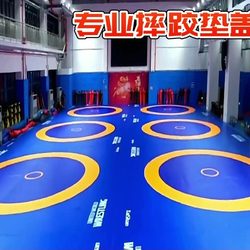 Wrestling Mat Cover Pvc Fighting Ring Gym Training Competition Floor Mat Cover Martial Arts Sanda Cover Sheet