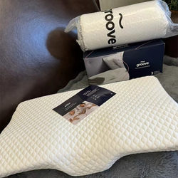 So Good It Makes You Cry! British Single Deep-Sleep Memory Pillow, Multifunctional Cervical Spine Pillow Core, Comfortable Sleep Every Day