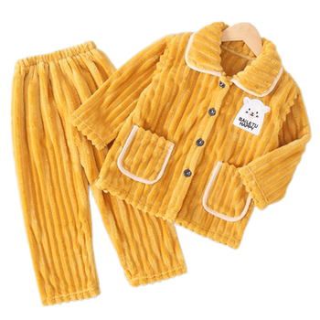 Children's flannel is warmer in autumn and winter
