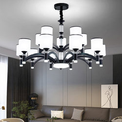Living Room Main Light, Modern, Simple and Elegant, 2025 New Model, Internet-Famous, Light Luxury, Bedroom with a Sense of Sophistication, Chinese-Style Dining Room Chandelier
