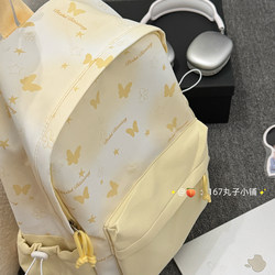 Schoolbags for Junior High School Girls, Girly and Atmospheric, Large and Small Backpacks, High School Girls' Large-Capacity Backpacks for Women