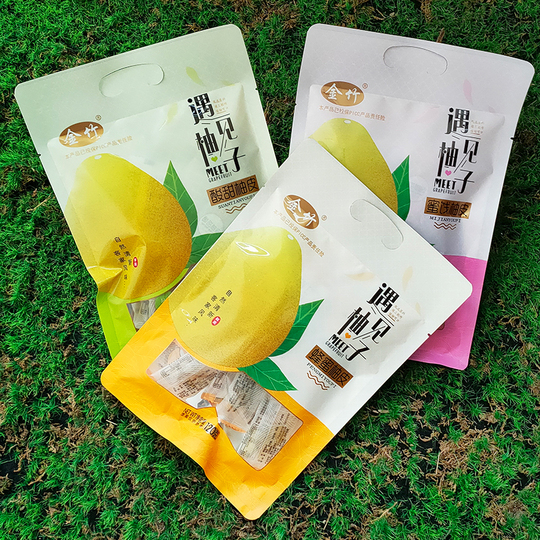 Golden Bamboo Meizhou Grapefruit Kandierte Schale - Getrockneter Fruchtsnack