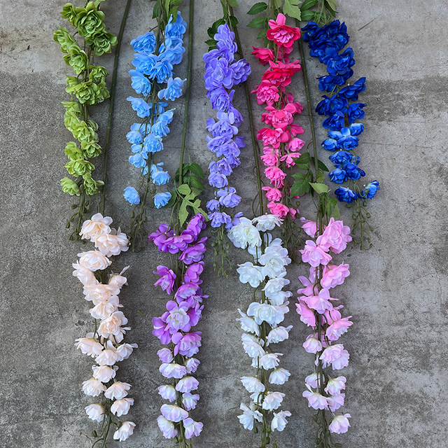 
Wedding simulation flower material Dafeiyan high-rise arrangement floral stage soft decoration wedding fake flowers living room entrance decoration flowers