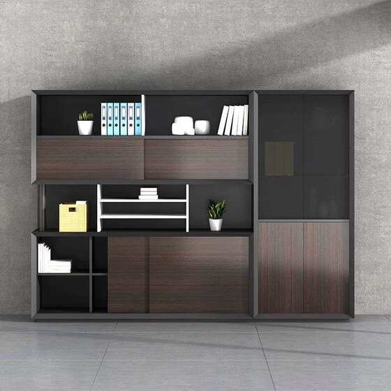 
Zhongwei ZHONGWEI office furniture staff cabinet filing cabinet wooden information floor cabinet filing cabinet plate cabinet 24