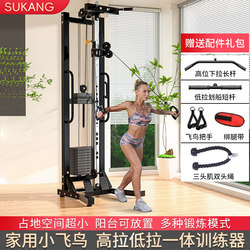 Su Kang Feiniao Home-Use Integrated Fitness Trainer with High Pull-Up, Chest Press, Strength Training, Single-Sided Multi-Functional Small Dragon Gate Frame