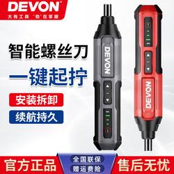 Daiyou Electric Screwdriver Lithium Electric Drill Screwdriver Rechargeable Household Small Multi-Functional Electric Screwdriver Set Hand Electric Drill