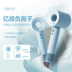 The same negative ion leafless high-speed hair dryer