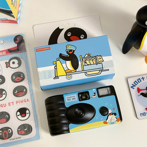 
Pengu Pingu disposable film camera fool film camera student creative birthday gift for girls