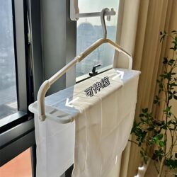 Multifunctional Clothes Hanger for Drying Quilts and Bed Sheets, Home Use, Extendable Rod, Large Size, Balcony Drying Rack for Duvet Covers and Bath Towels