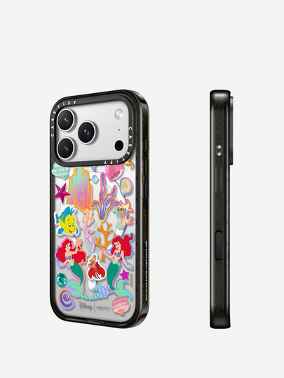 CASETIFY アリエルデザイン iPhone 15 Proケース Casetify リトルマーメイド アリエル iPhone 14/13/12 Pro/Max