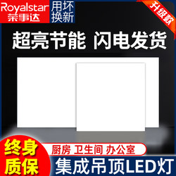 Royalstar Integrated Ceiling Light Kitchen Balcony Bathroom Led Flat Ceiling Light 300X600 Bathroom Panel Light