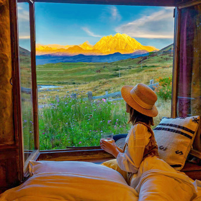 【空位团】川西小环线4日2-5人团色达冷嘎措牛背山四姑娘山跟团游