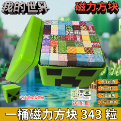 Minecraft Magnetic Blocks Mini Magnets Magnetic Iron Stones Educational Building Blocks Children's Gift Boys' Toys