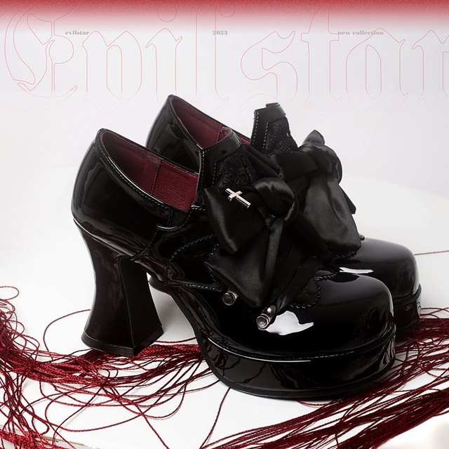 In stock, blood clan animal goth original velvet wine glass and dark lace bow lolita subculture