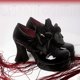 In stock, blood clan animal goth original velvet wine glass and dark lace bow lolita subculture