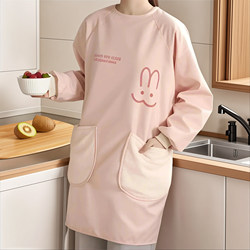 Japanese Kitchen Apron Waterproof and Oil-Proof for Women 2026 New Model Home Cooking Coverall High-End Young Style for Women