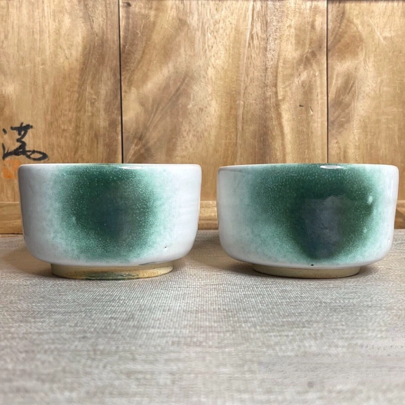 日本茶碗抹茶碗两只茶具茶道具陶瓷瓷器-Taobao