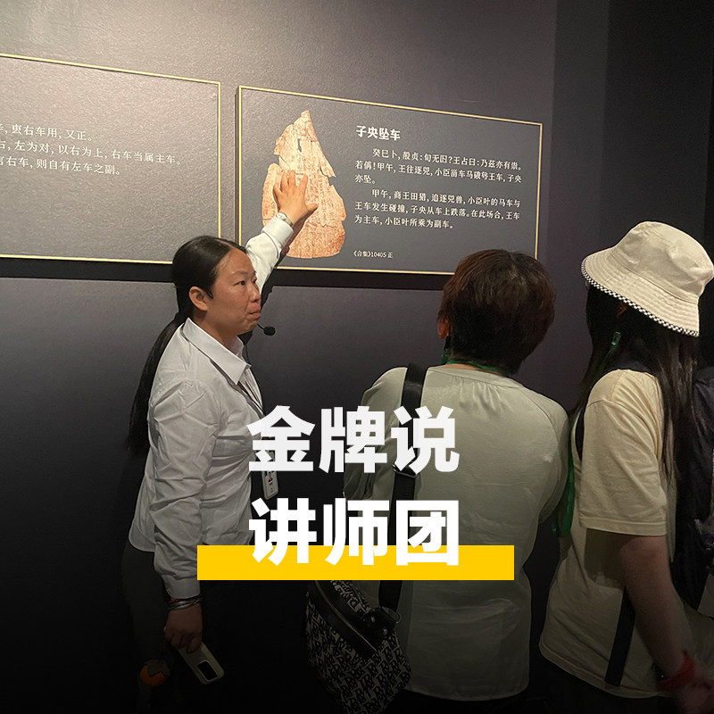 金牌说●安阳殷墟宫殿宗庙遗址讲解2H金牌导游讲解亲子精讲包团