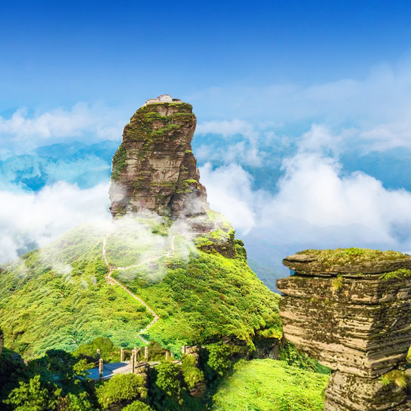 6人小团|贵州旅游9天8晚贵阳黄果树荔波西江梵净山六盘水万峰林