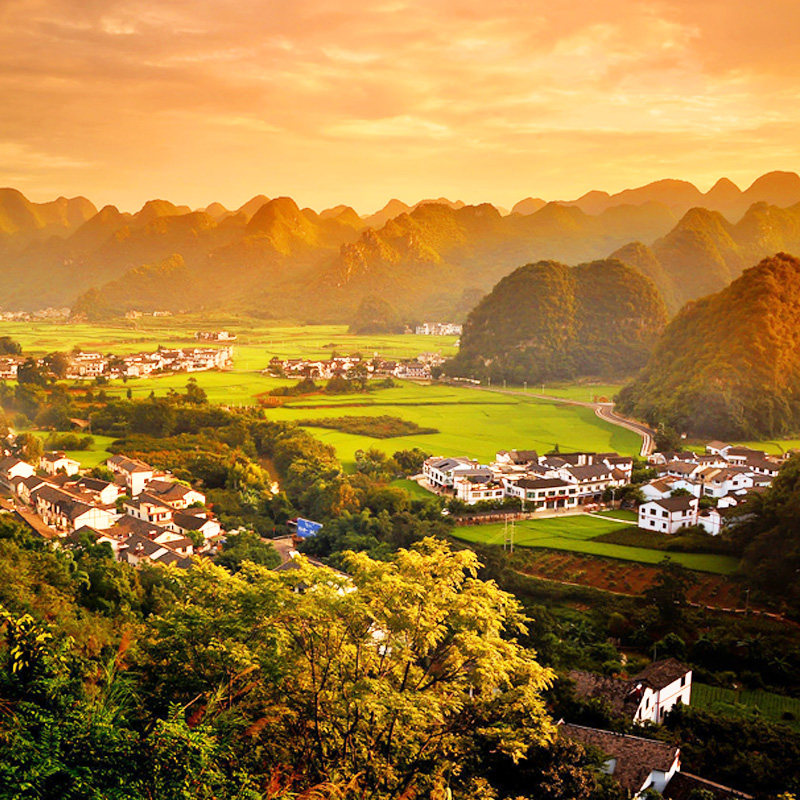 贵州旅游纯玩7天6晚织金洞乌蒙大草原黄果树瀑布小七孔西江万峰林
