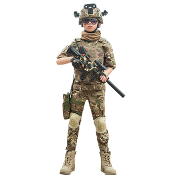 Children's camouflage uniforms special forces spring and autumn sports camouflage