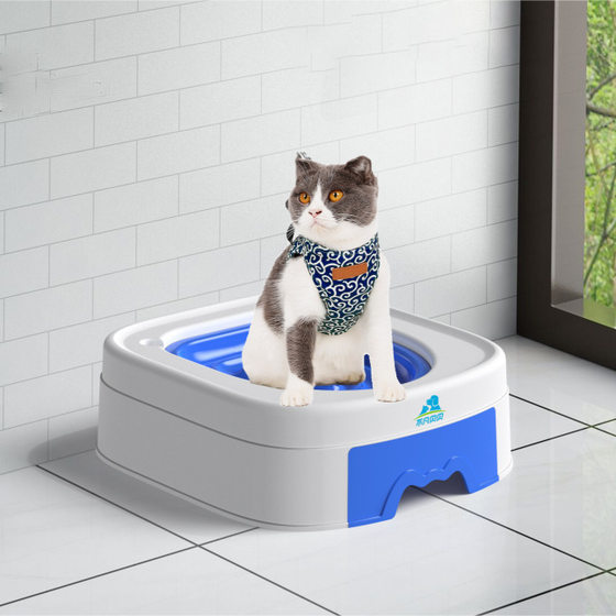 
New pet cat toilet trainer, toilet, cat toilet, dog squat toilet, toilet, toilet, instead of cat litter tray and defecation