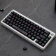 Black code farmer VIM programmer keycap white theme original high pbt sublimation mechanical keyboard keycap