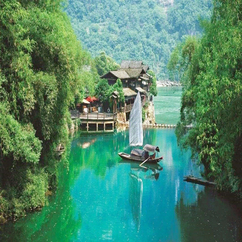 宜昌周边1日游三峡人家两坝一峡清江画廊瀑布漂流夜游纯玩跟团游/