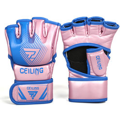 Factory Direct Sales Ceiling Mma Fighting Gloves Ufc Series Professional Half-Fingerless Fighting Gloves