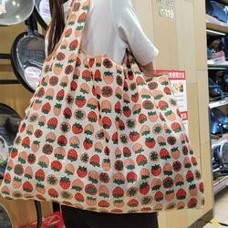 Cartoon Eco-Friendly Shopping Bag, Large Capacity Storage Bag, Foldable and Portable Grocery Bag, Lightweight Supermarket Tote Bag