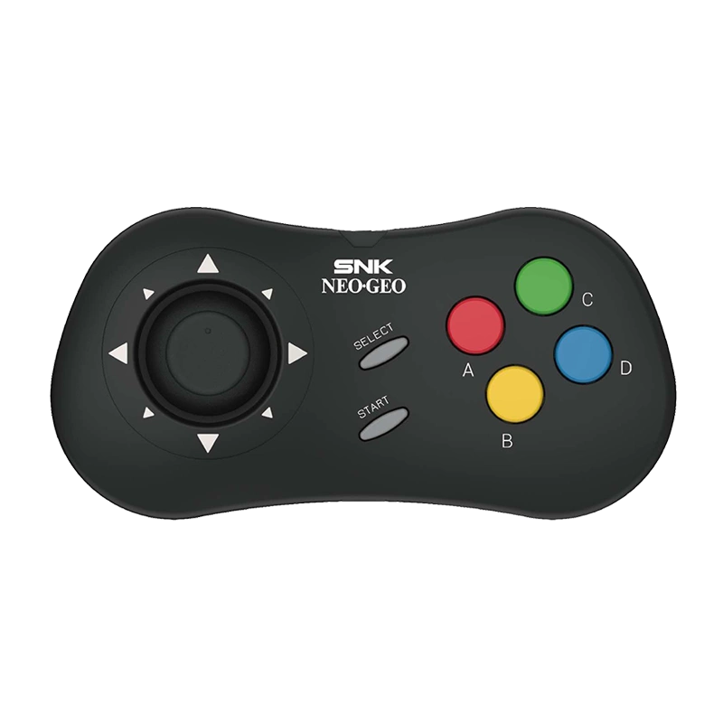 SNK NEOGEO mini Pad 游戏机专用有线手柄黑白双色游戏机怀旧格斗