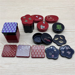Exported to Japan Ito En Vintage Small Storage Box Makeup Box Candy Box LAOSHU DIY Lipstick Box Bulk Goods