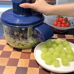 Grape Peeler a Fully Automatic Garlic Peeler Electric Fruit Peeler Saves Time and Effort, Convenient for Cooking