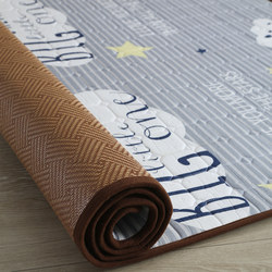 New Product, Dual-Use for Winter and Summer, Japanese-Style Household Cooling Mat, Carpet, Bedroom Bedside Tatami Mat, Rattan Woven Floor Mat, Living Room Rug