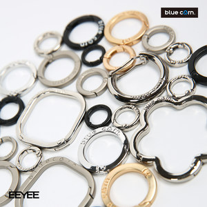 
bluecorn spring coil collection multifunctional mobile phone lanyard camera buckle key chain universal hardware accessories