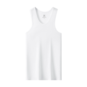 
Cat vest men's summer pure cotton full cotton fitness exercise sweat-absorbing men's sleeveless inner breathable base sweat shirt