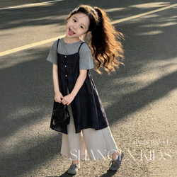 Girls' Fashion Set, Stylish and Trendy Skirt, Korean Style for Girls, Summer 2026 New Model, Super Popular Children's Clothing, Summer Wear