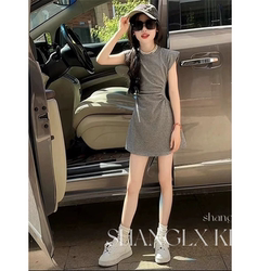 Girls' Classy and Exquisite Dresses, Unique and Super Pretty Dresses for Kids, Summer 2026 New Sweet and Spicy Korean Style Summer Clothes