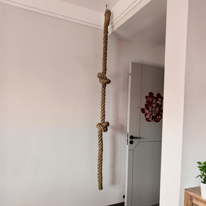 
Cat climbing frame wall-mounted sisal wear-resistant and non-shedding cat scratching board integrated solid wood towering column cat climbing rope cat toy