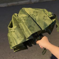 【Blooms When Wet】Umbrella for Students Going to School, High Aesthetic Value, Dual-Use for Sun and Rain, Enlarged, Thickened, Reinforced, Automatic Umbrella