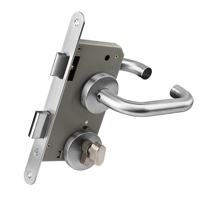 European standard 304 stainless steel fire lock purification door lock ...