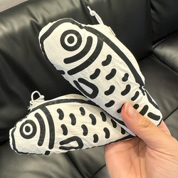 Funny and Cute Foldable Shopping Bag, Large Capacity, Portable, Suitable for Grocery Shopping at the Supermarket, Eco-Friendly, Sturdy, Durable, Hand-Held Storage Bag