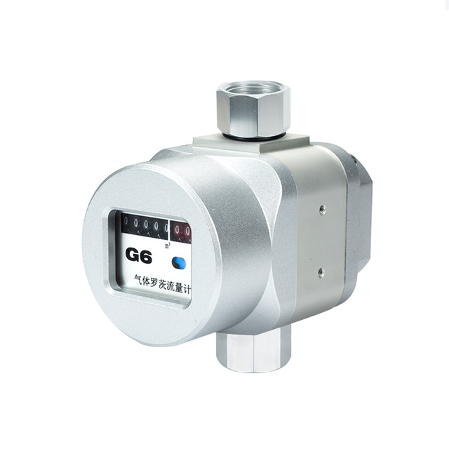 Gas flow meter Roots waist wheel digital display explosion-proof oxygen ...