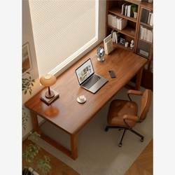Xinjiang Tibet Free Shipping Solid Wood Computer Desk Desktop Home Office Desk Double Study Desk Gaming Desk Simple Work Desk