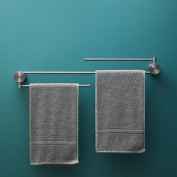 German Jeacrft All-Copper Towel Rack Bathroom No-Drill Rotatable Towel Bar Bathroom Wall-Mounted Towel Rack