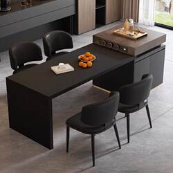 Tivanla island dining table is retractable