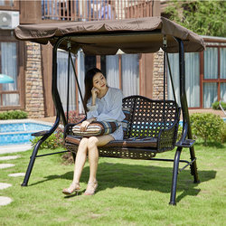 Swing Outdoor Patio Balcony Indoor Swing Chair Home Hanging Basket Rattan Chair Rocking Chair Hanging Chair Hammock Cradle