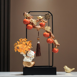 Shishi Ruyi Tv Cabinet Ornaments Home Decorations Entrance Cabinet Living Room Wine Cabinet Crafts Housewarming Gifts