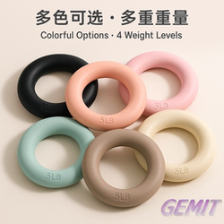 Ring-Shaped Dumbbell Kettlebell Battle Rope Women's Home Fitness Multifunctional Soft Silicone Yoga Weighted Ring Dumbbell