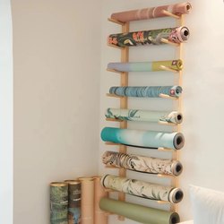 Yoga Mat, Yoga Studio Rack, Storage Foam Roller Rack, Yoga Column Hanger, Wall-Mounted Storage Rack, Organizer Rack